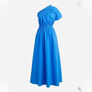 J. Crew Light Blue Ruffled Garment